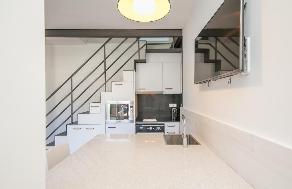 Barcelona Penthouse Private Terrace Sustainable Stay Keyless Access Buitenkant foto