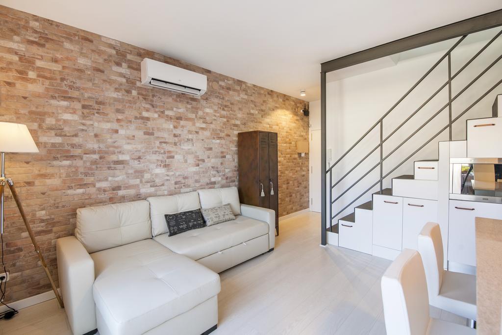 Barcelona Penthouse Private Terrace Sustainable Stay Keyless Access Buitenkant foto